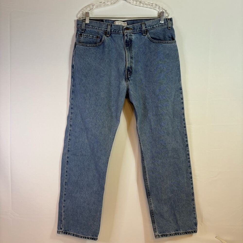 Levi's Blue Straight Jeans with Classic Fit W38 L30 Bin6